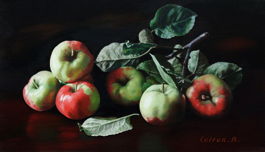 Boris Leifer - Apples and Leaves