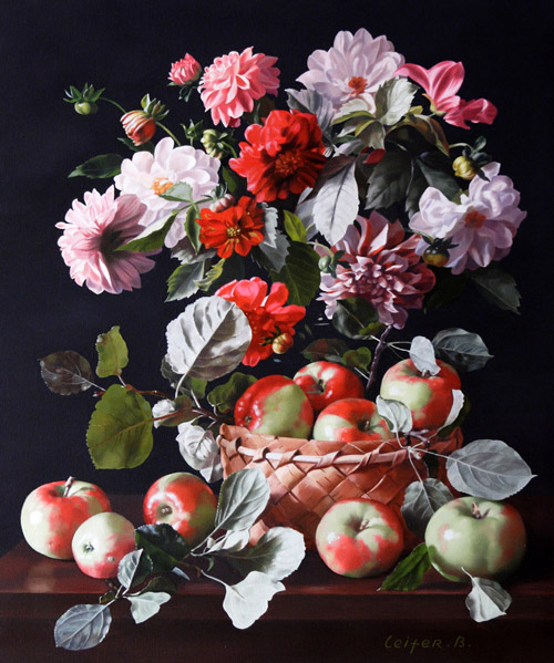 Boris Leifer - Apples and Dahlias